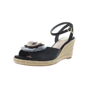 Nanette Lepore Womens Queen Wedge Sandals 9.5